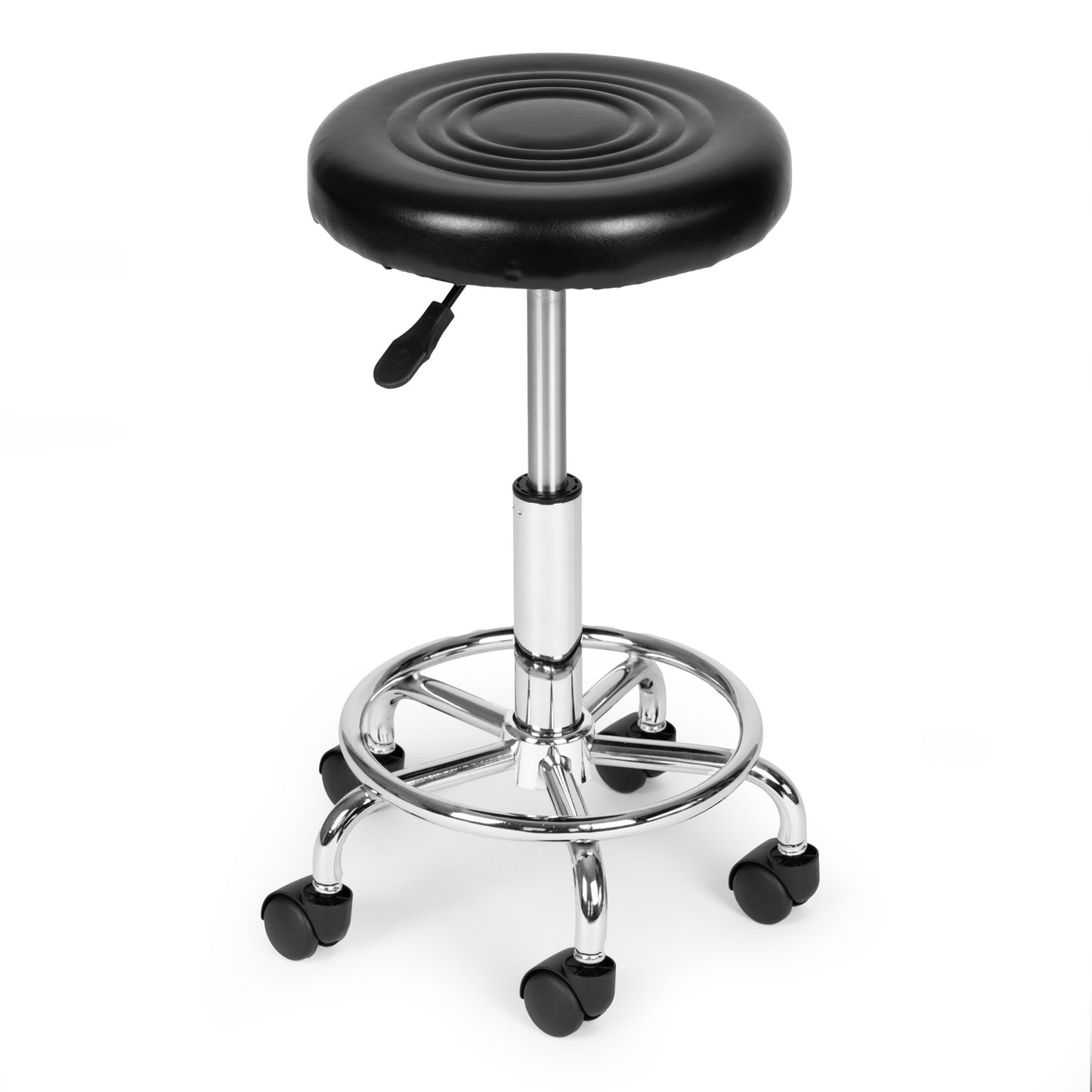 Adjustable Swivel Stool for Medical Use, Black