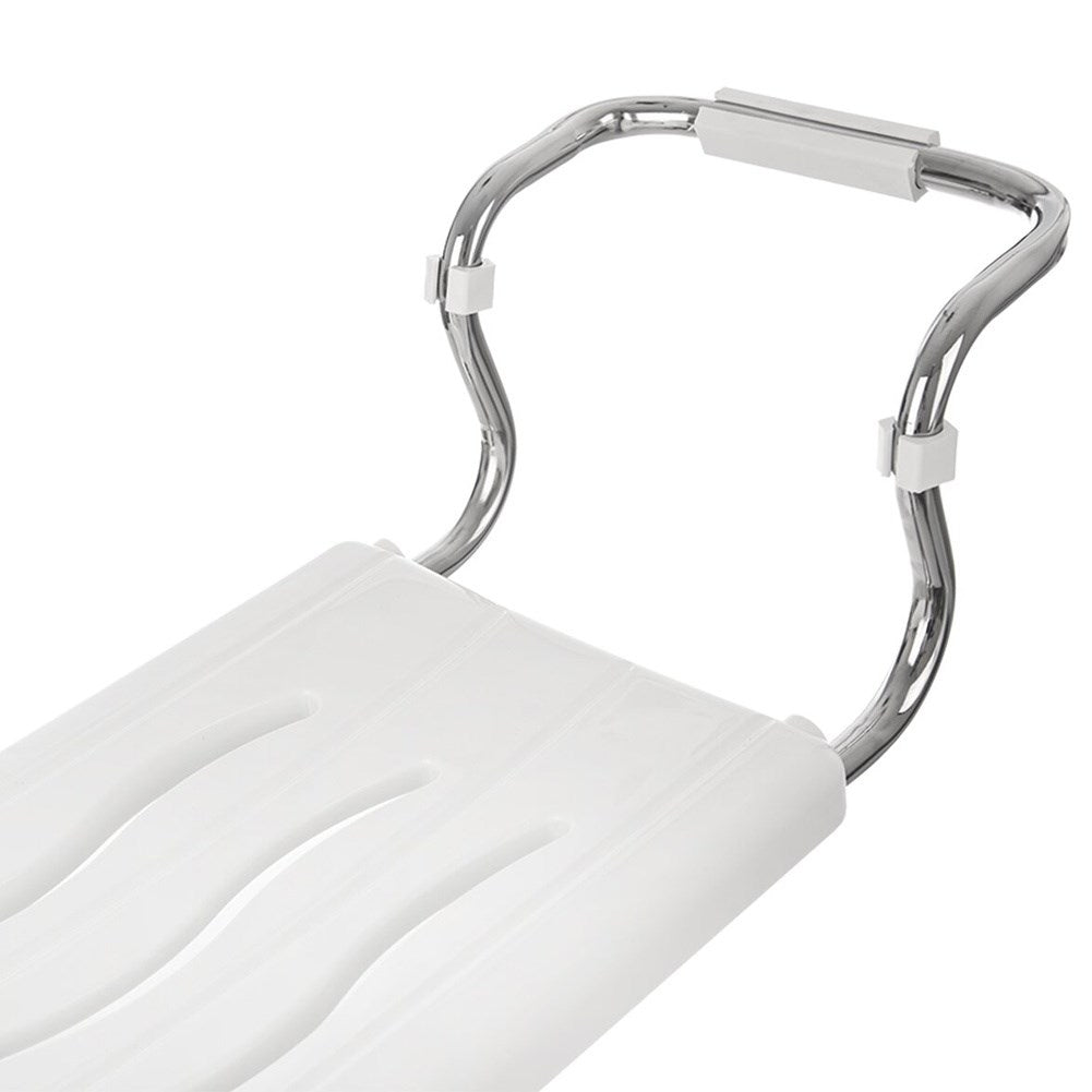 Adjustable bathing board for the elderly and reduced mobility