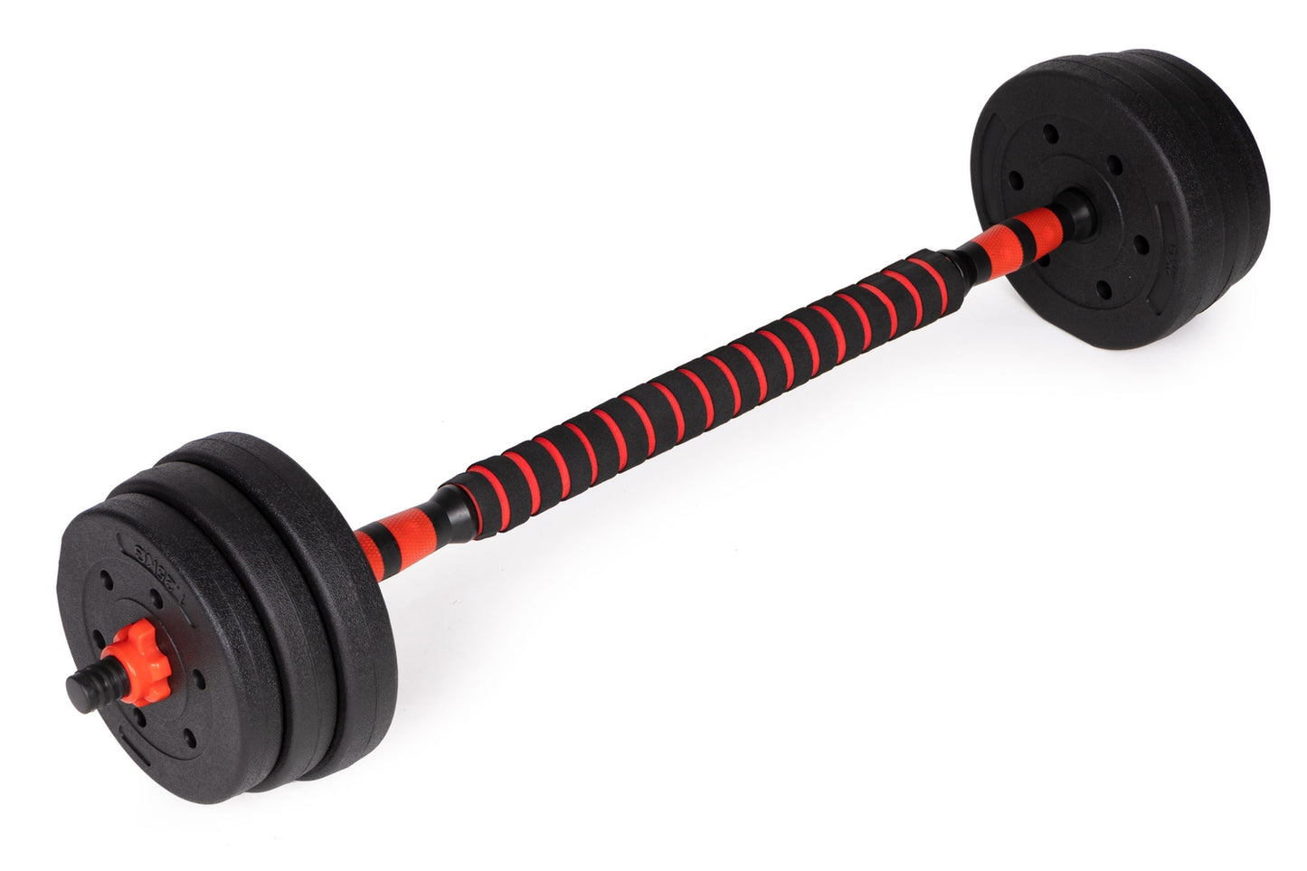 Adjustable dumbbells 2x 20kg barbell set 40kg bar