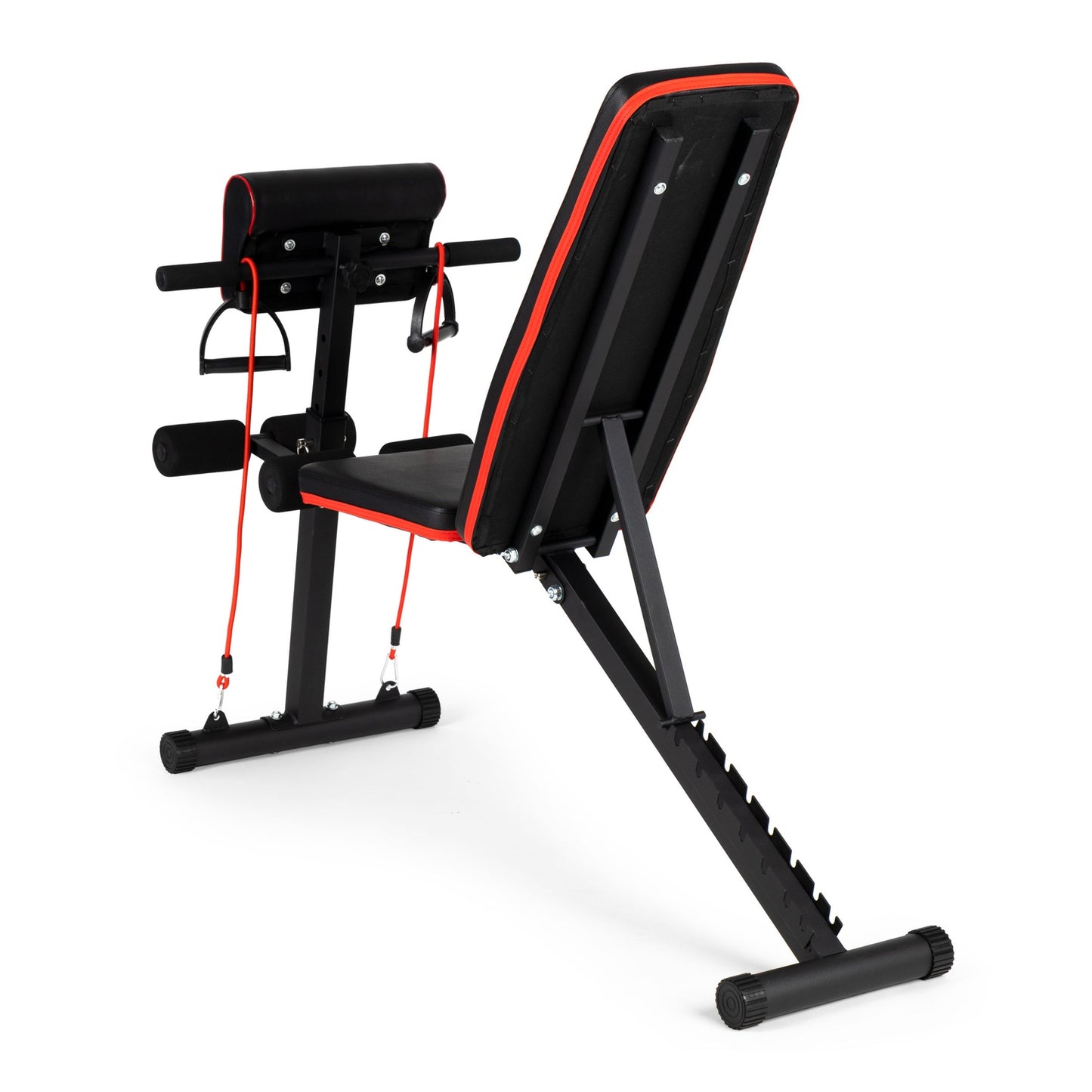 Adjustable exercise bench