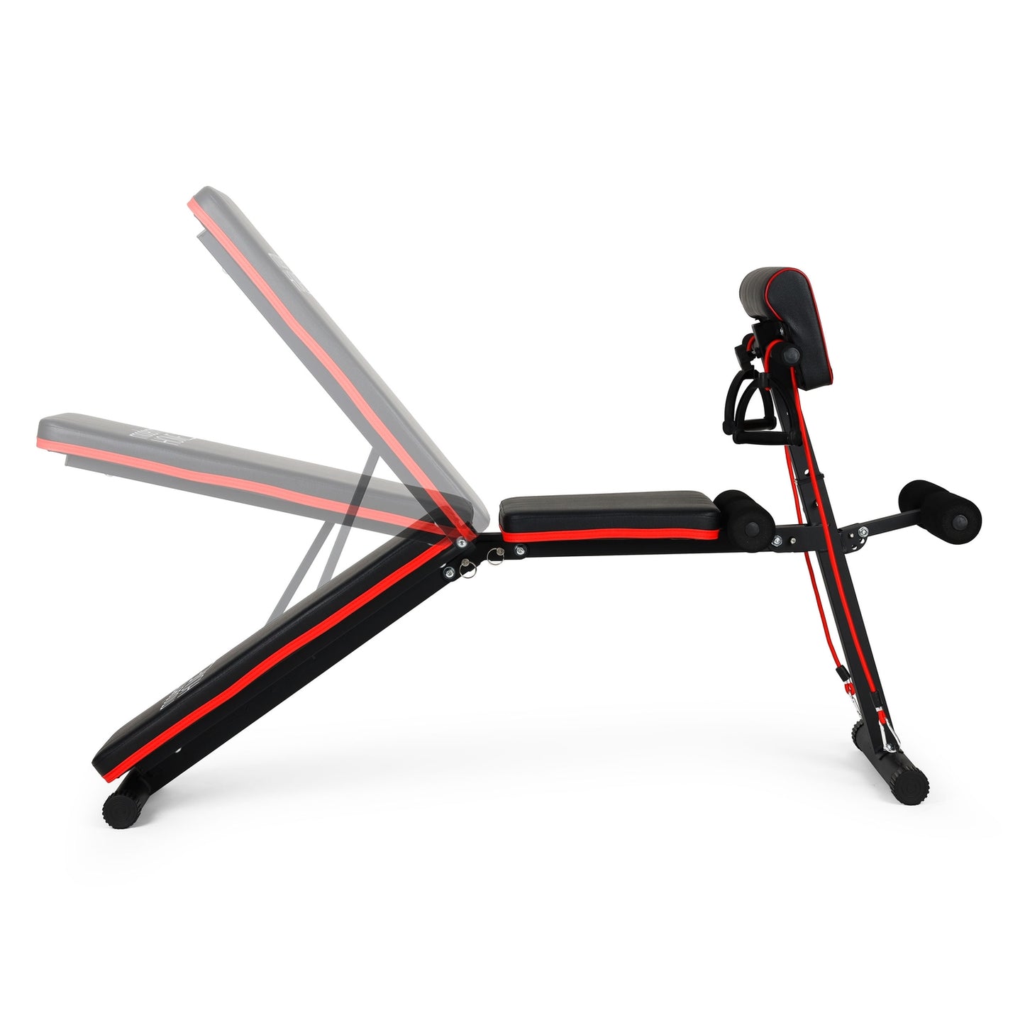 Adjustable exercise bench