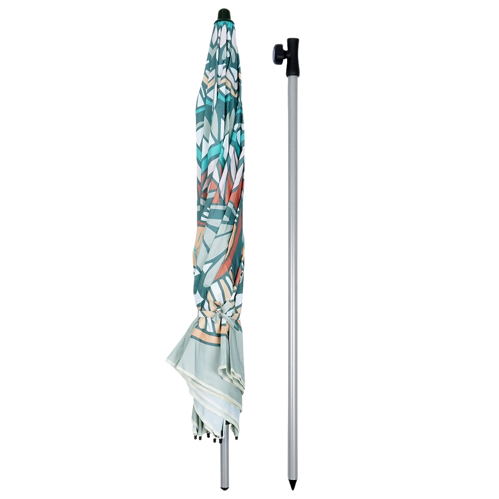 Adjustable garden beach umbrella 180 cm