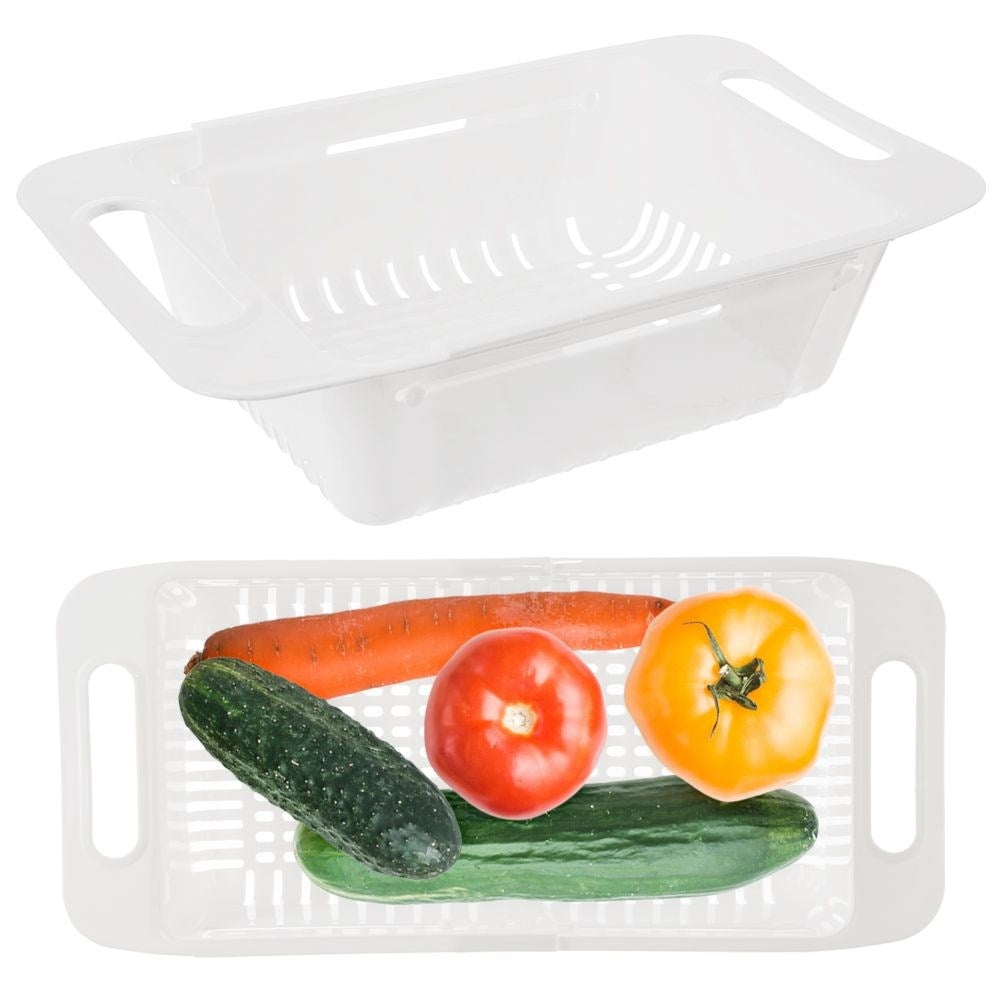 Adjustable kitchen sink strainer - Perfect for vegetables and pasta