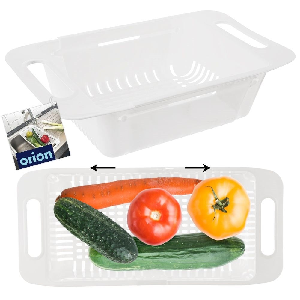 Adjustable kitchen sink strainer - Perfect for vegetables and pasta