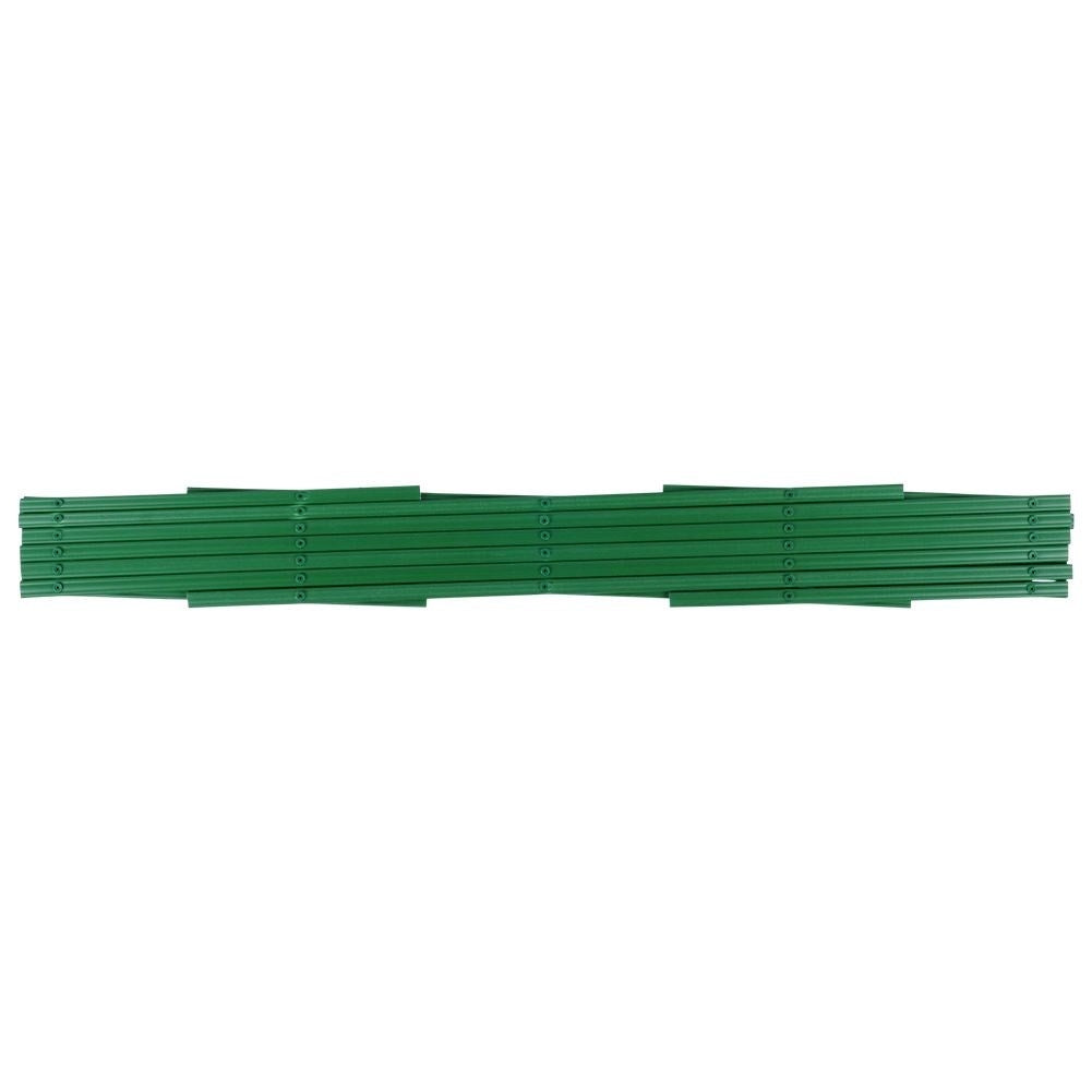 Adjustable plastic grid for climbing plants in the garden