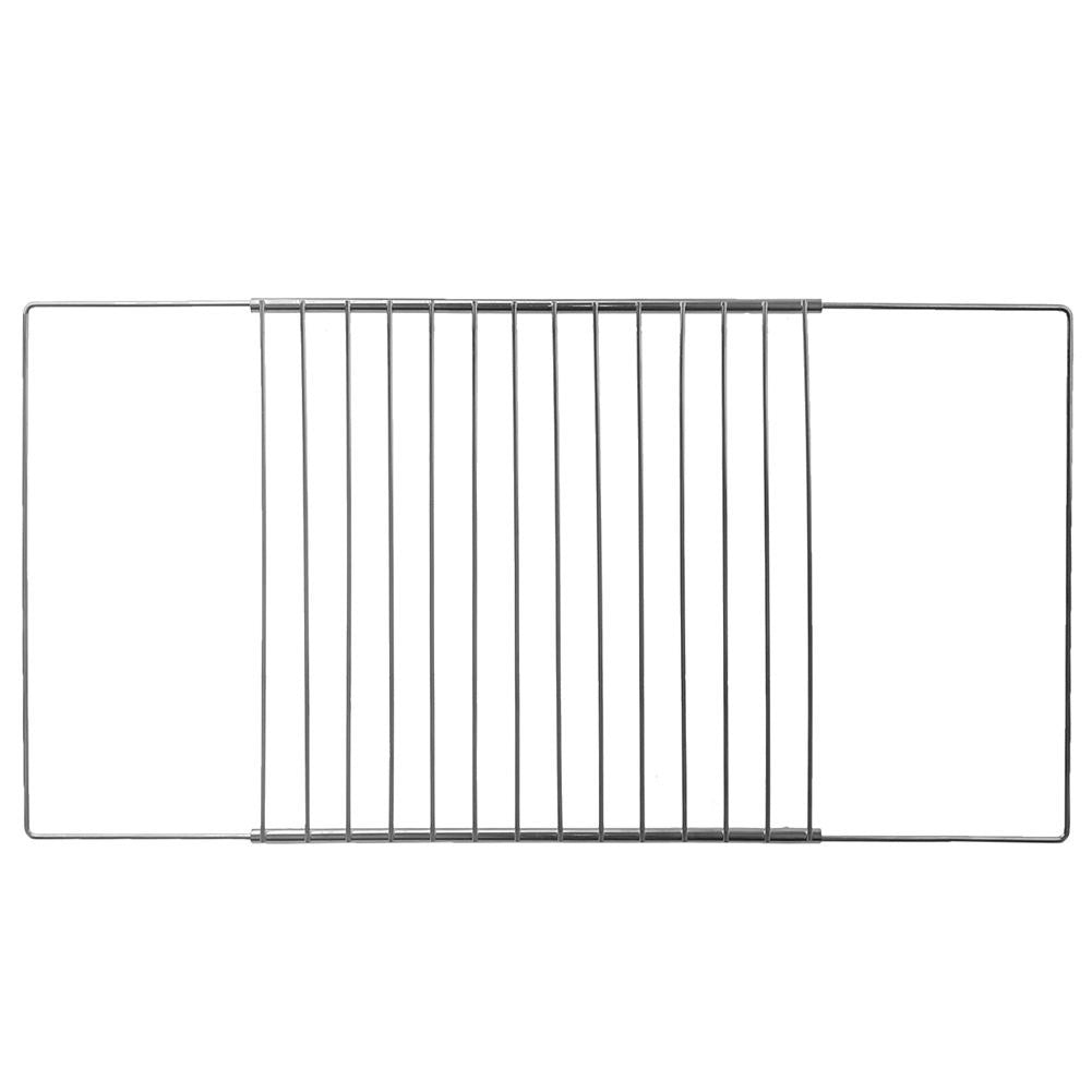 Adjustable rectangular baking tray stand for cooling and baking