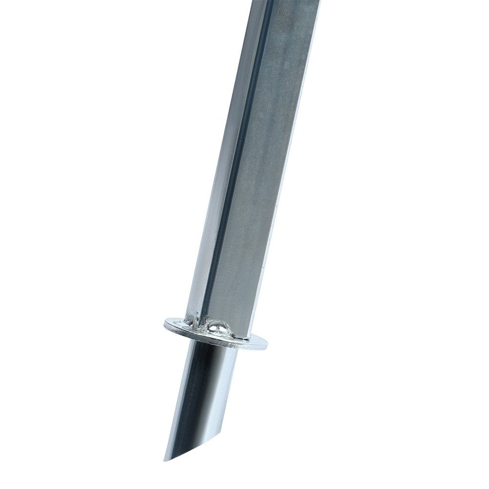 Adjustable stand with hook for kettle and grill over fire