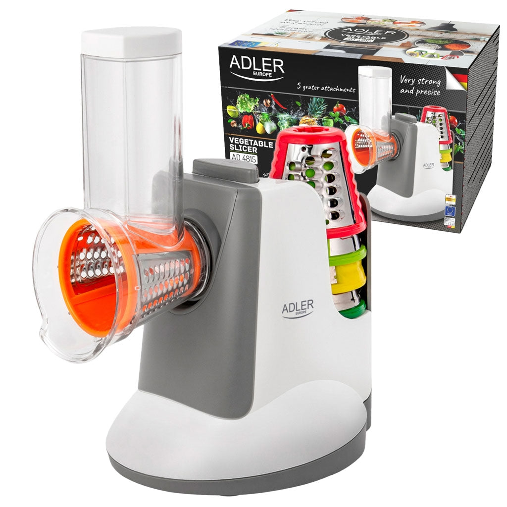 Adler AD 4815 Vegetable shredder with 5 attachments