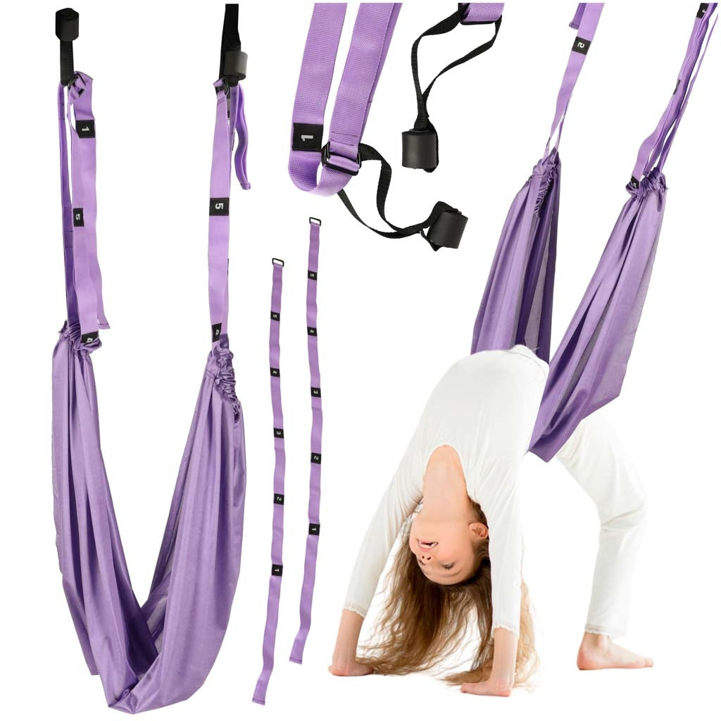 Aerial Yoga Hammock Sling, 100kg Capacity