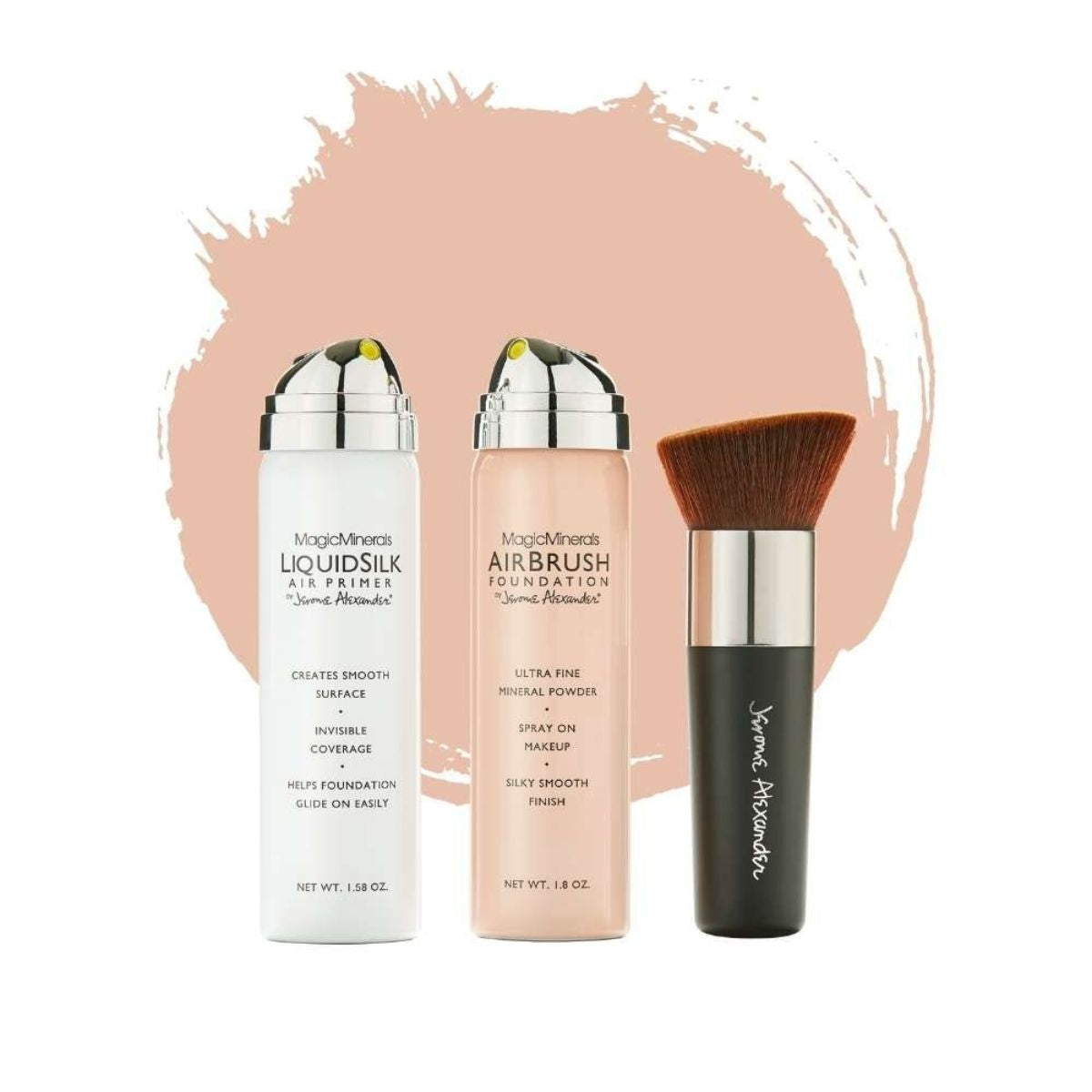 AirBrush Foundation 3pcs - Fair