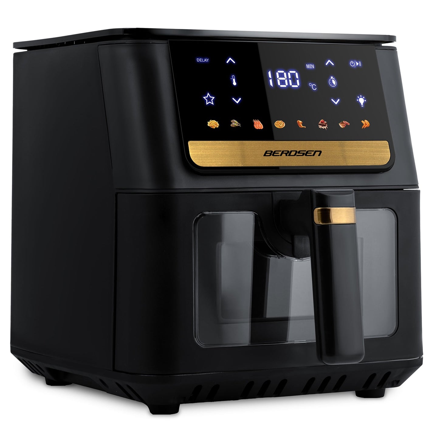 Air Fryer, 6.5L, 1700W, Touchscreen, Black