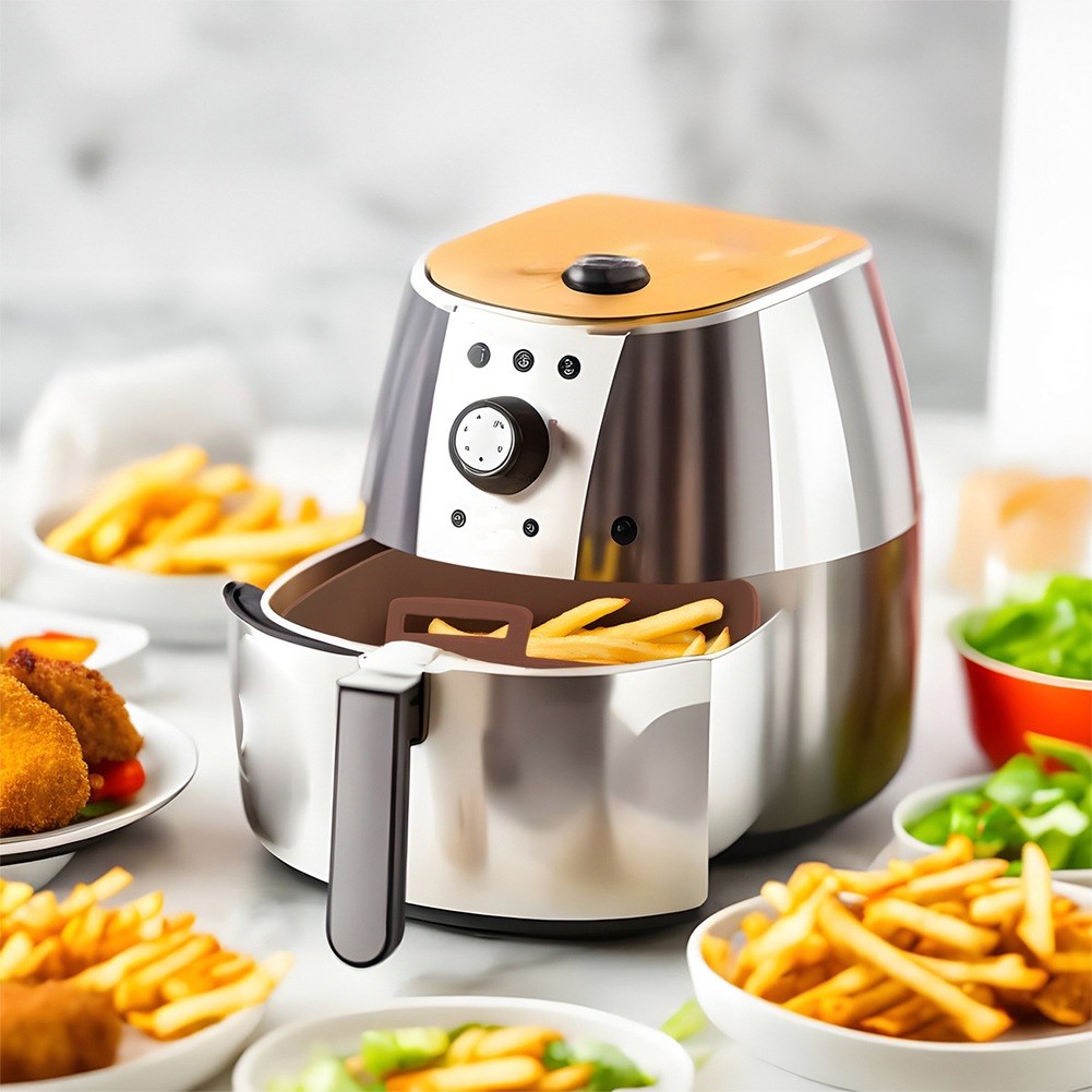 Air Fryer Fat-Free Silicone Fryer Insert 17.5 cm