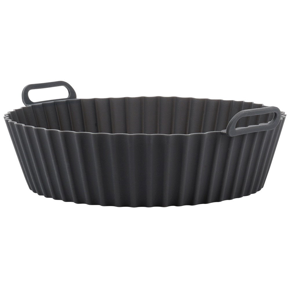 Air Fryer Fat-Free Silicone Insert, Gray, 20 cm