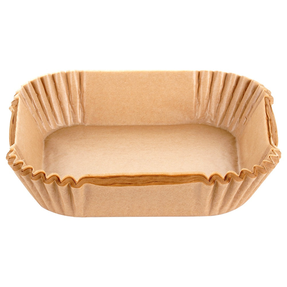 Air Fryer Paper Liners, Square, 19x19 cm, 50 Pack