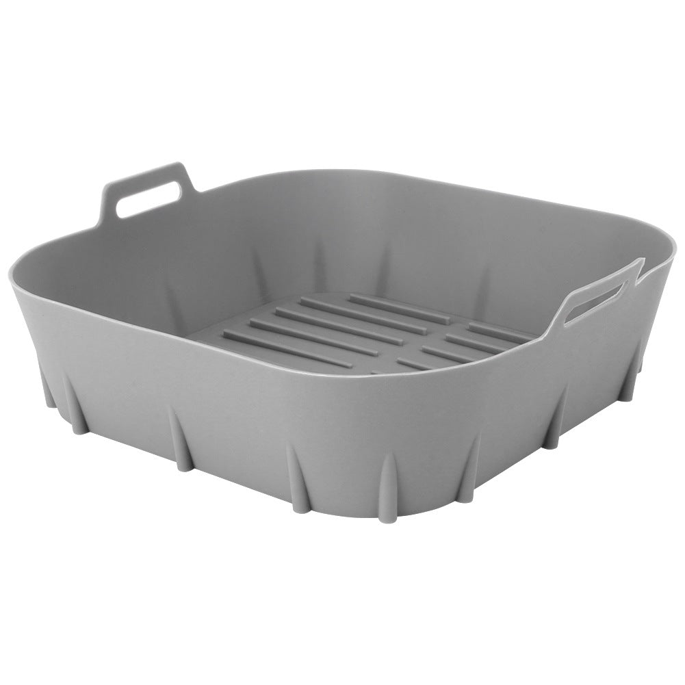 Air Fryer Silicone Basket Insert, Gray, 22 cm