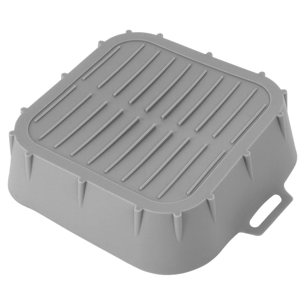 Air Fryer Silicone Basket Insert, Gray, 22 cm