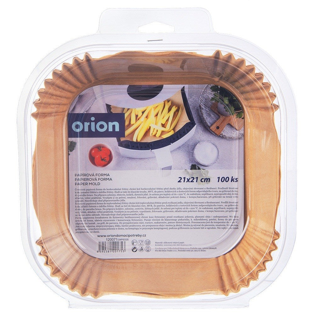 Air Fryer fat-free paper insert 21x21 cm 100 pcs.