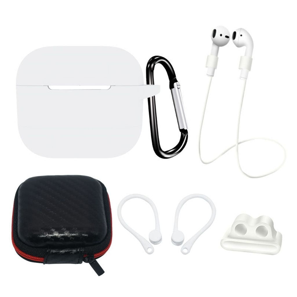 AirPods 3 Silicone Case Set - White