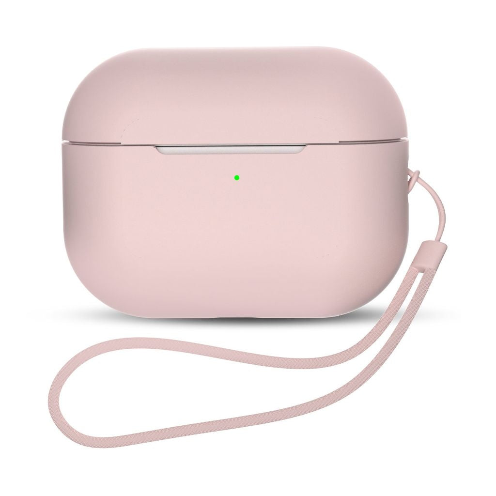 AirPods Pro 1.2 Silicone Case, Wrist Strap - Pink