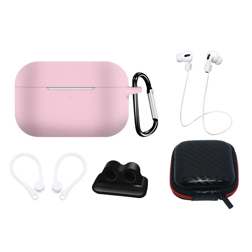 AirPods Pro 2 / AirPods Pro 1 Silicone Case Set - Pink