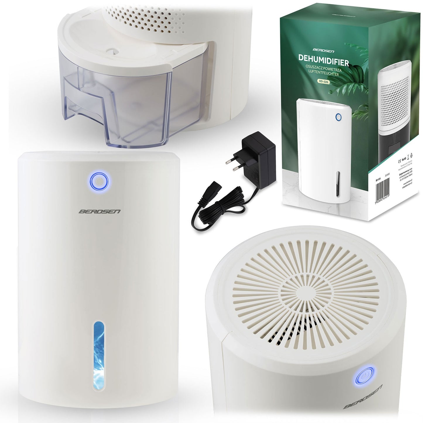 Air dehumidifier - Berdsen BD-526 moisture absorber