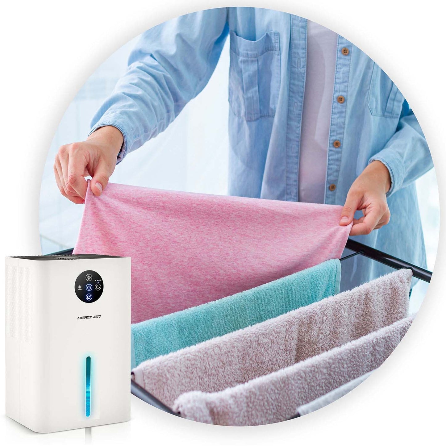 Air dehumidifier - Berdsen BD-528 moisture absorber