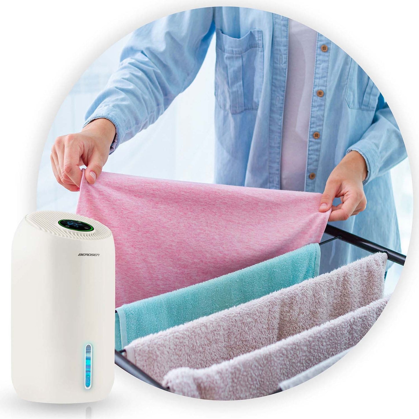 Air dehumidifier - Berdsen BD-529 moisture absorber