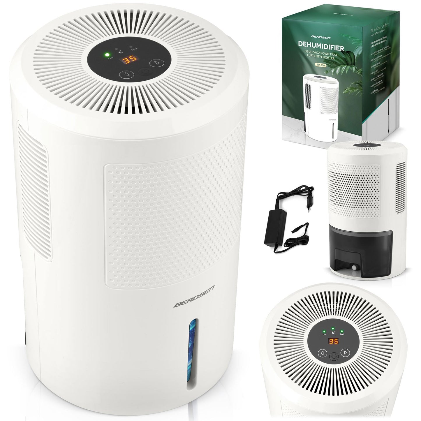 Air dehumidifier - Berdsen BD-530 moisture absorber