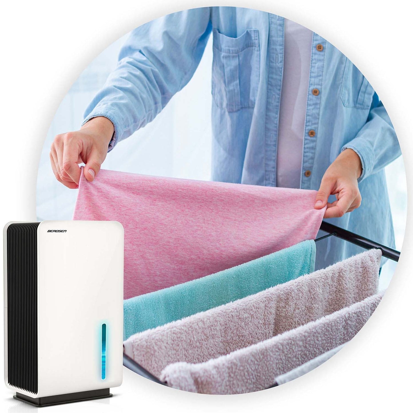 Air dehumidifier - Berdsen BD-531 moisture absorber