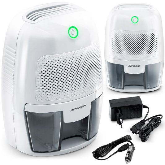 Air dehumidifier - moisture absorber with car adapter Berdsen BR-50B white