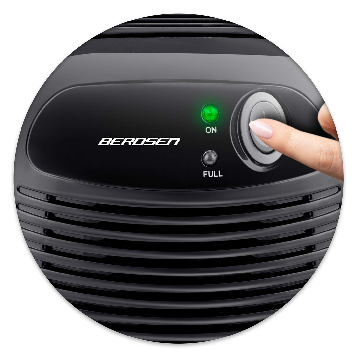 Air dehumidifier - moisture absorber with car adapter Berdsen BR-68B black