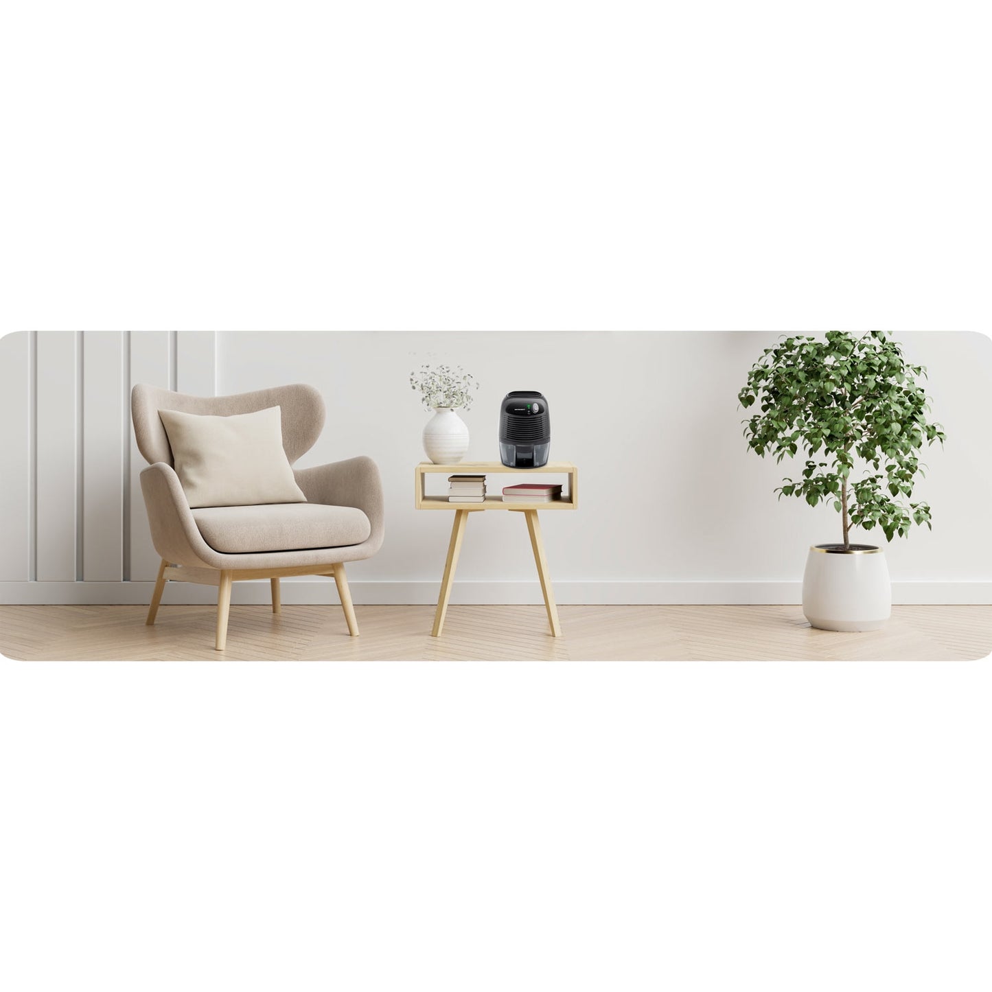 Air dehumidifier - moisture absorber with car adapter Berdsen BR-68B black
