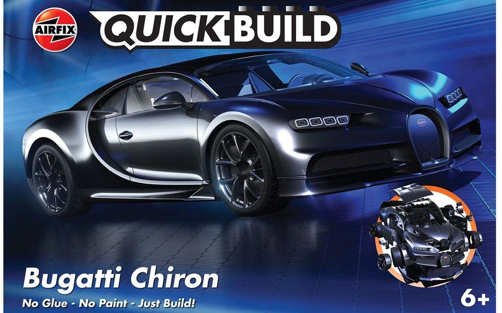 Airfix Quickbuild Bugatti Chiron - Black
