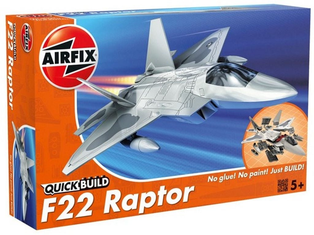 Airfix Quickbuild F22 Raptor Aircraft Model