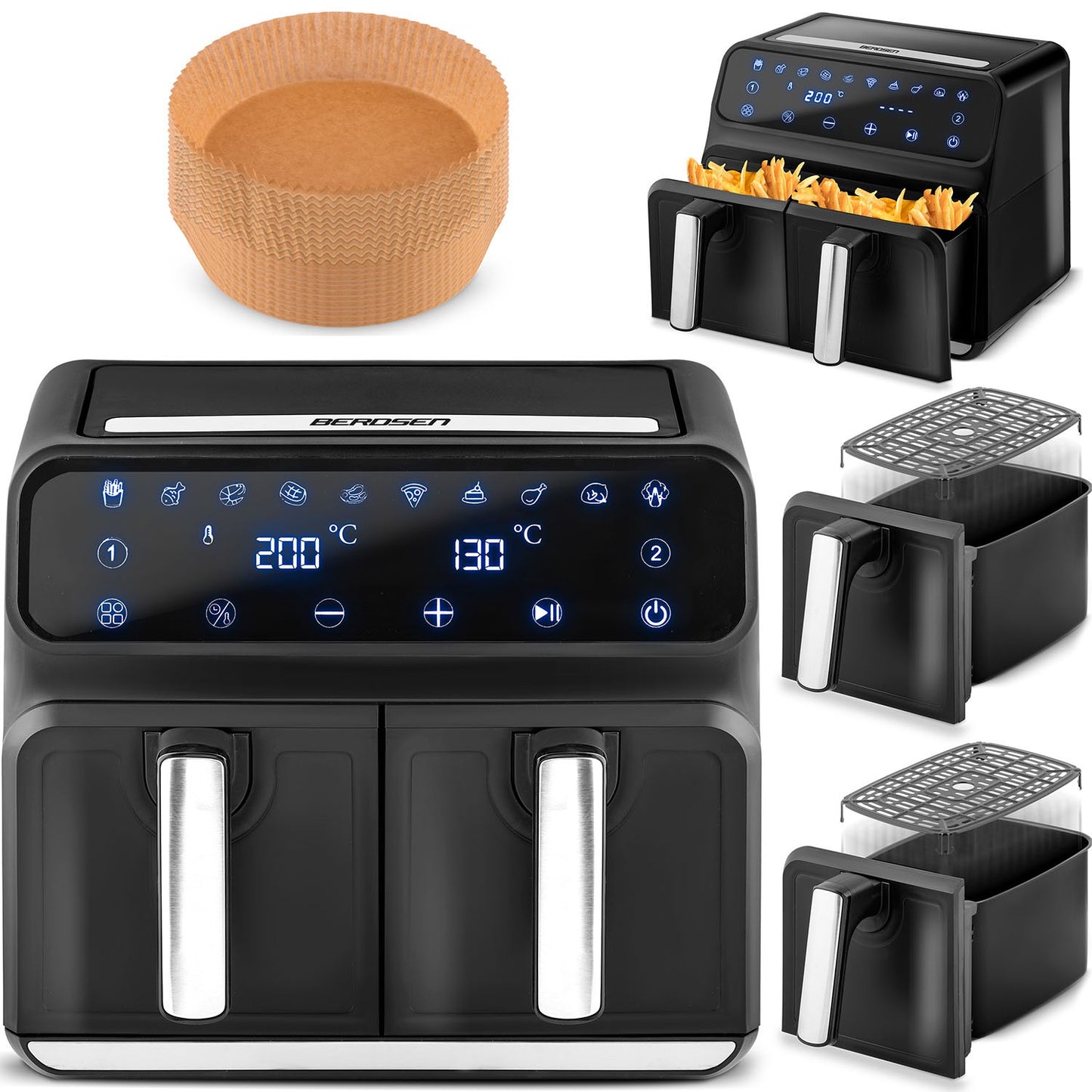 Air fryer BD-653 Black/Silver