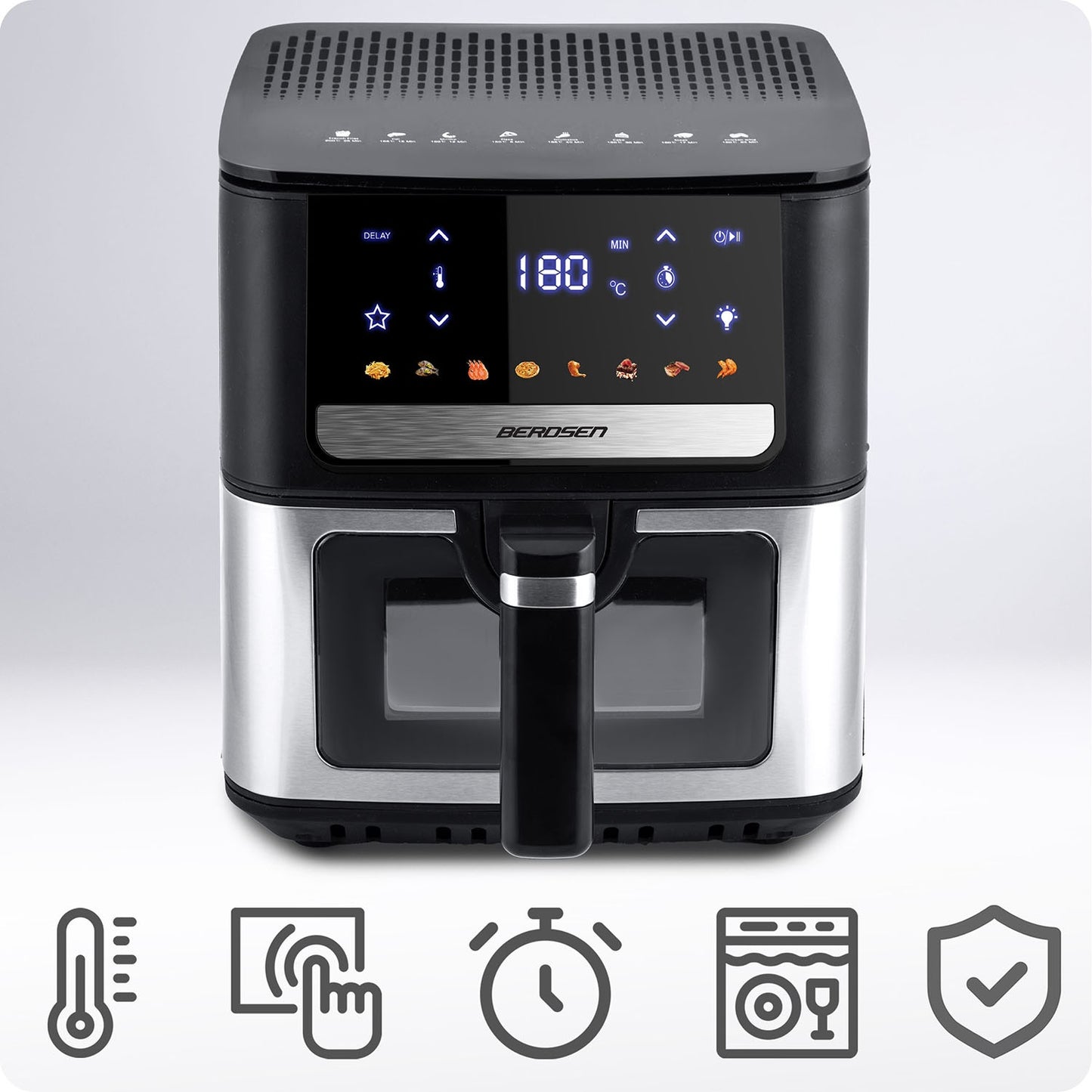 Air fryer Berdsen BD-655 black