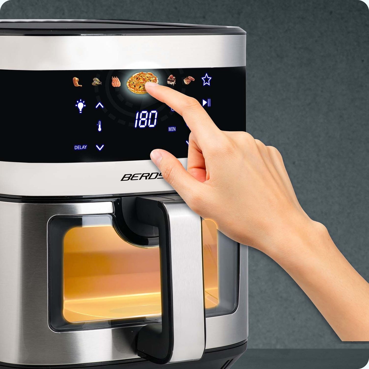 Air fryer Berdsen BD-656 silver