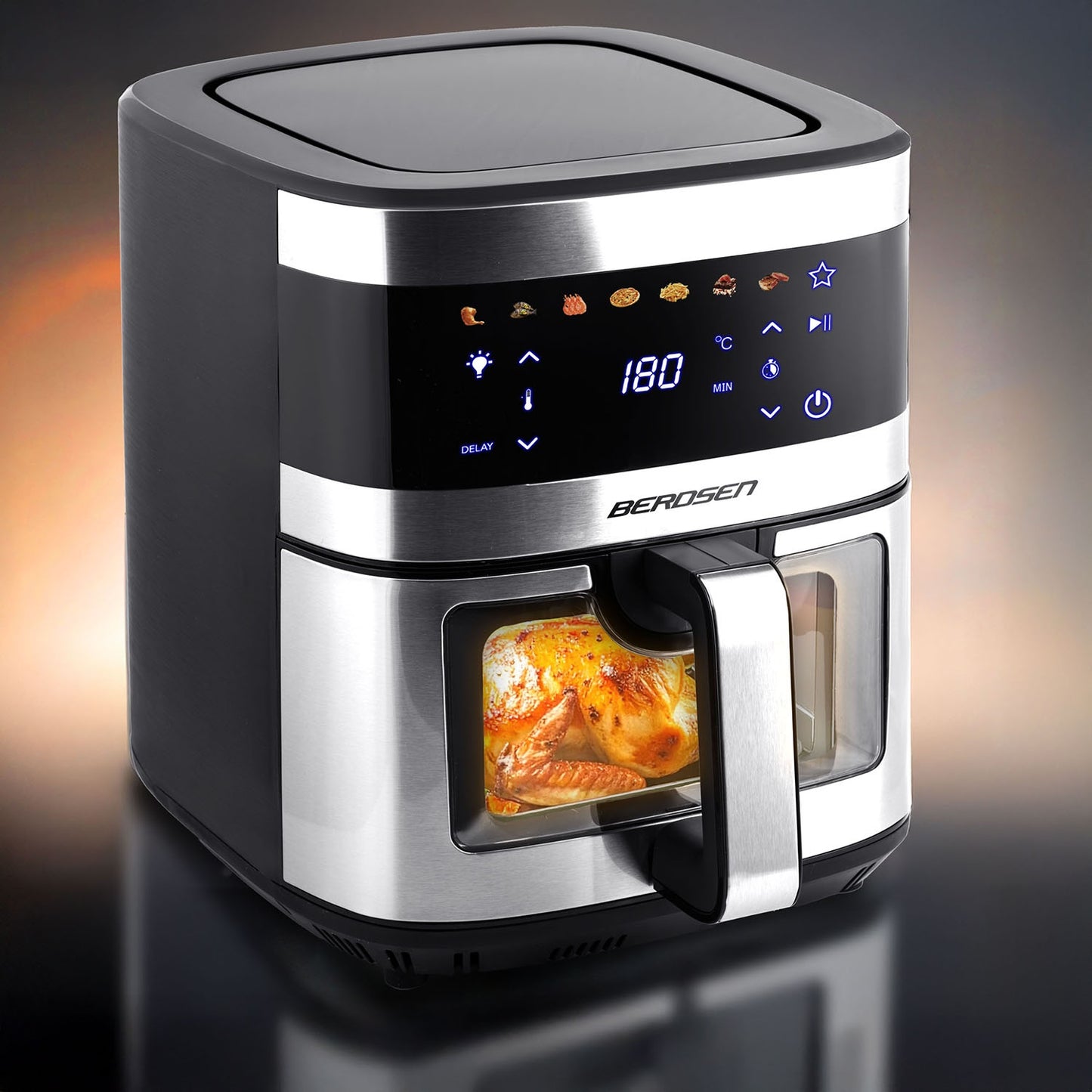 Air fryer Berdsen BD-656 silver