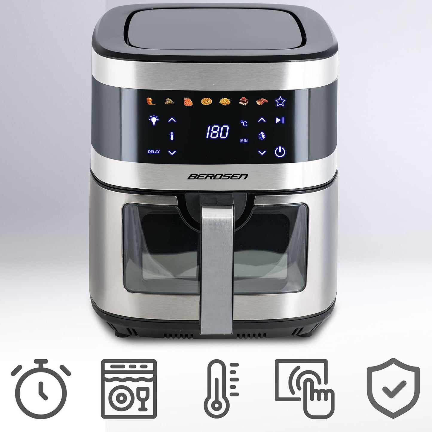 Air fryer Berdsen BD-656 silver