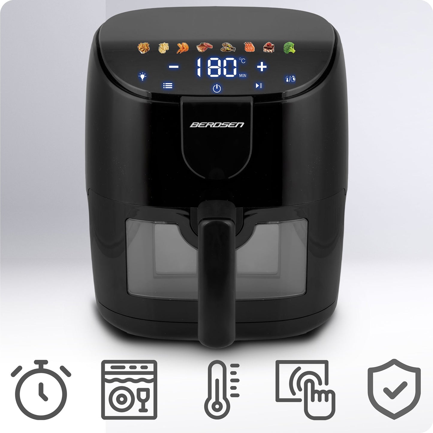 Air fryer Berdsen BD-658 black