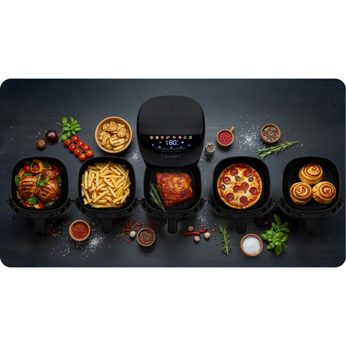 Air fryer Berdsen BD-658 black