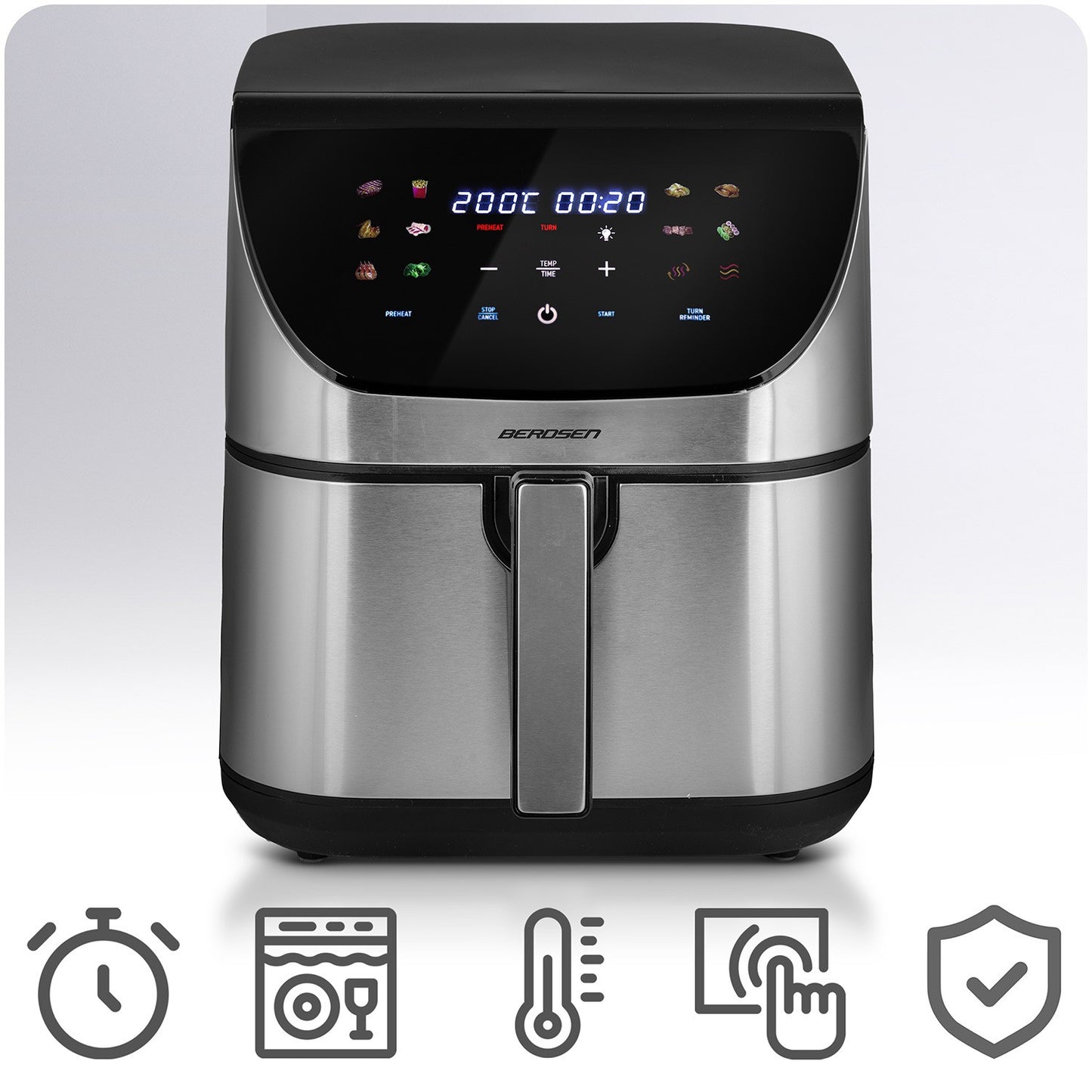 Air fryer Berdsen BD-659 silver