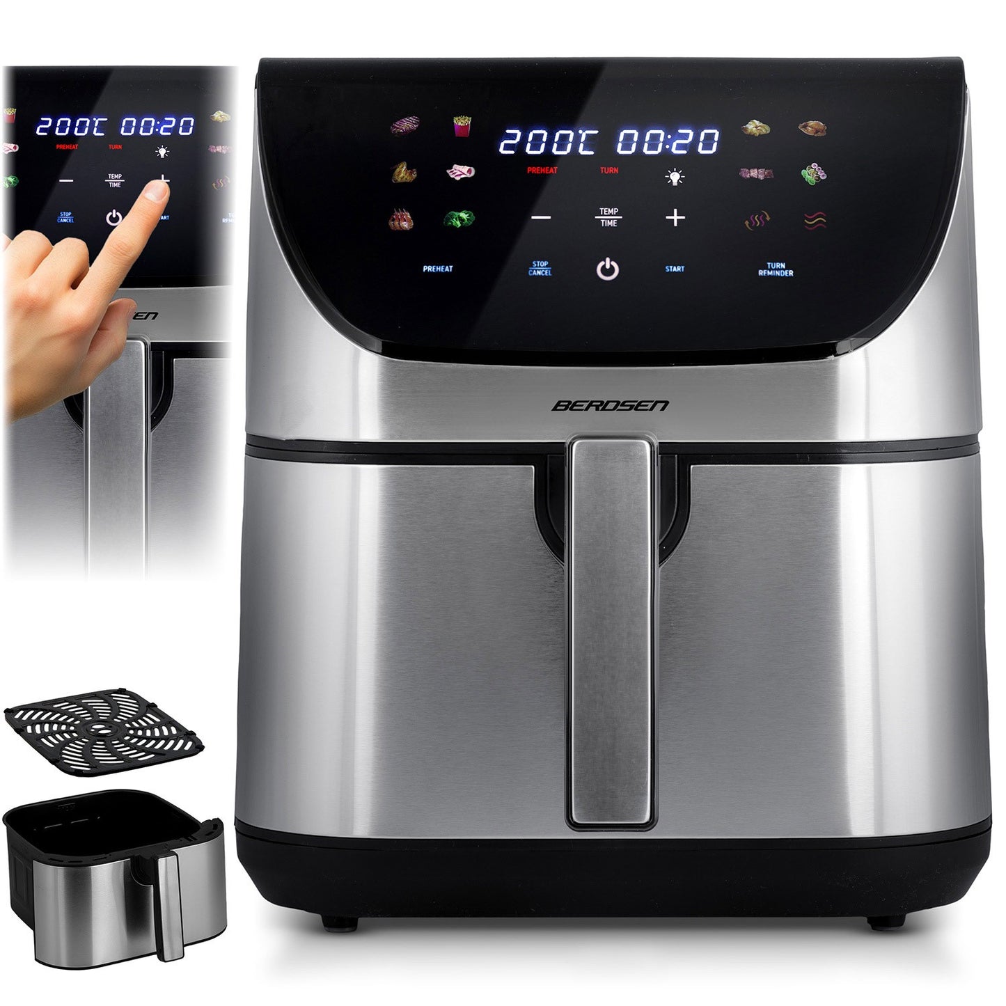 Air fryer Berdsen BD-659 silver