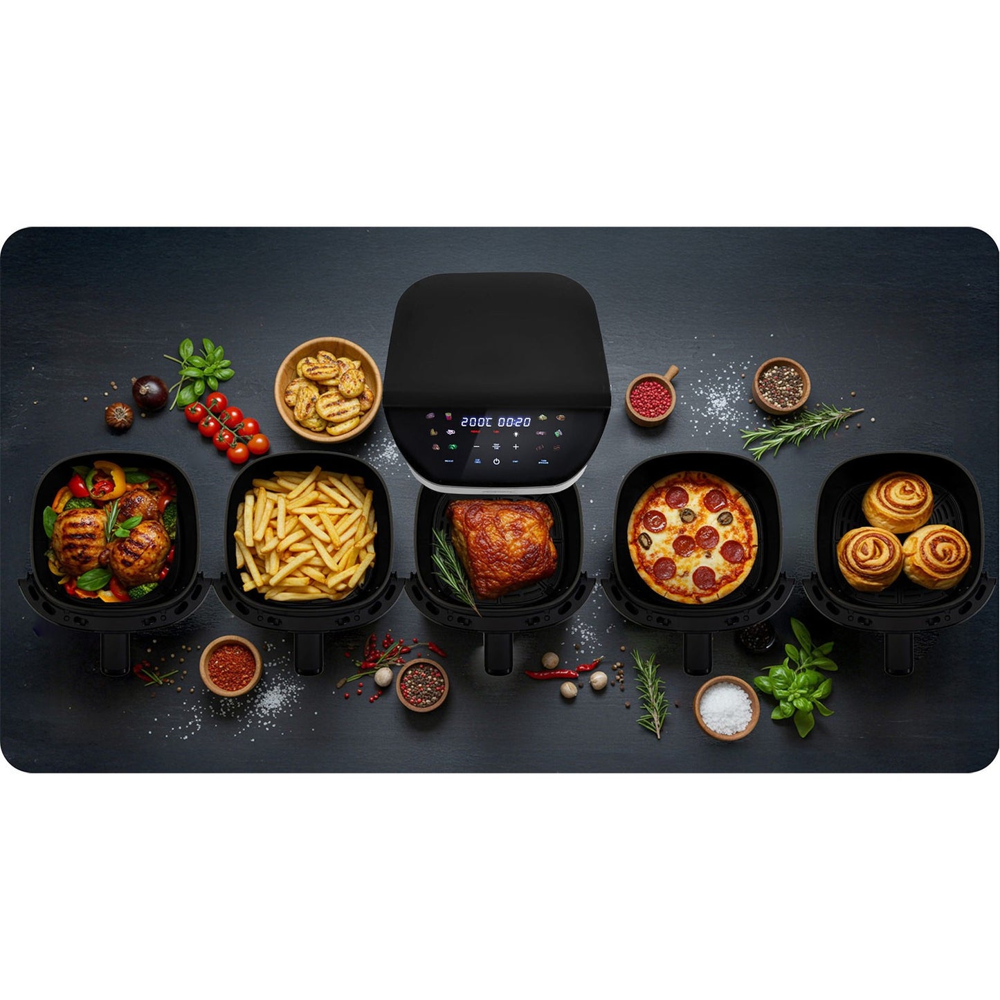 Air fryer Berdsen BD-660 black