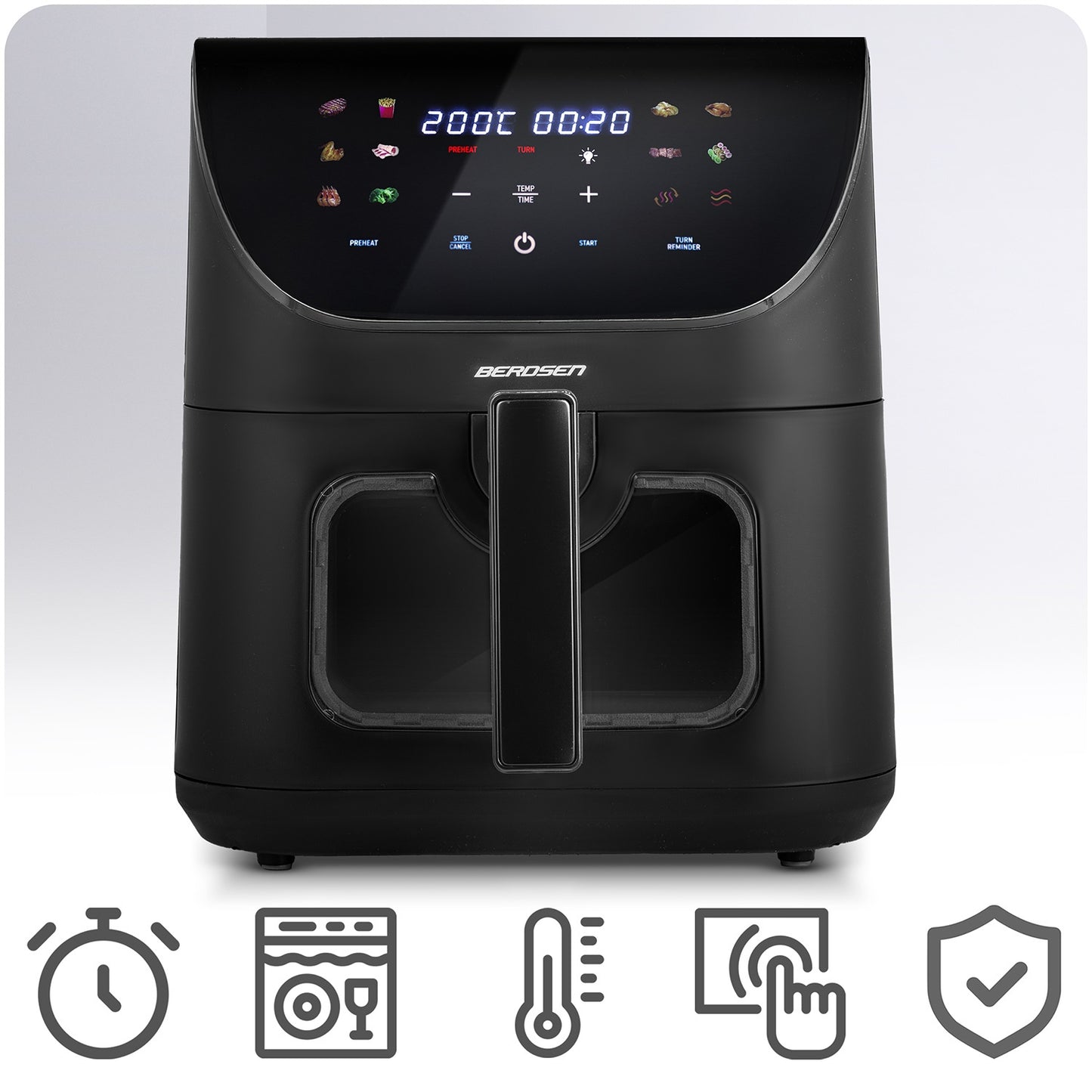 Air fryer Berdsen BD-660 black