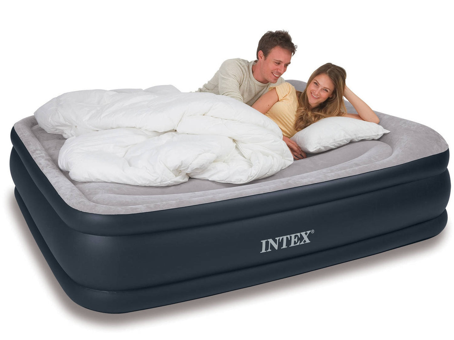Air mattress 203x152cm with Intex 64136 pump