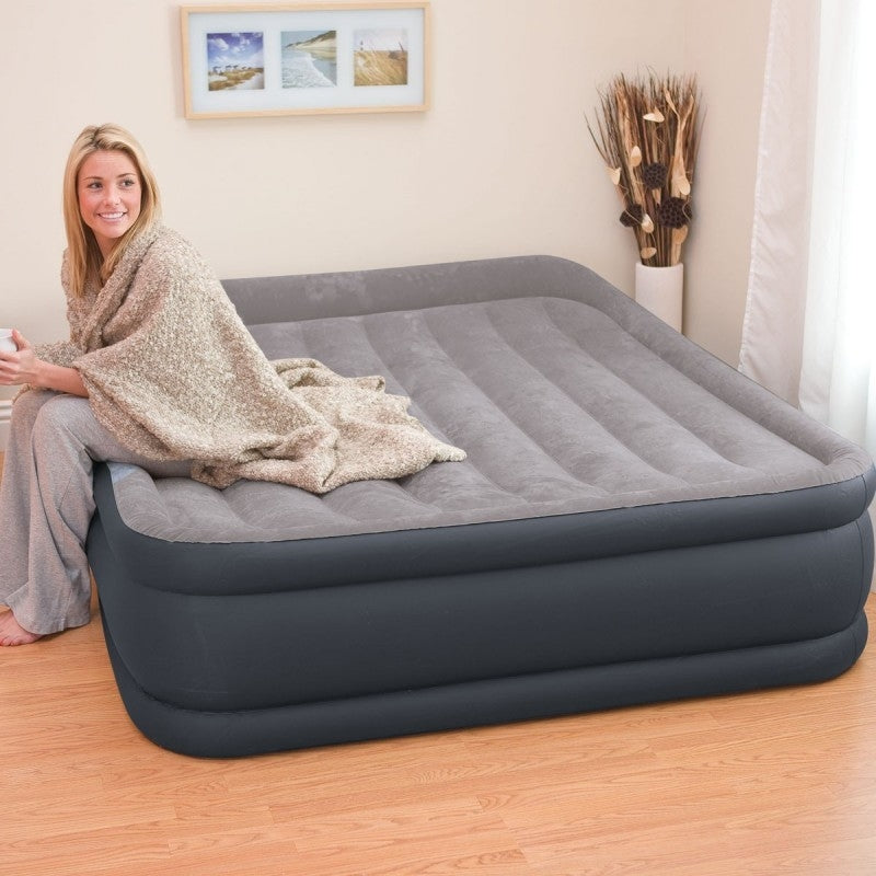 Air mattress 203x152cm with Intex 64136 pump