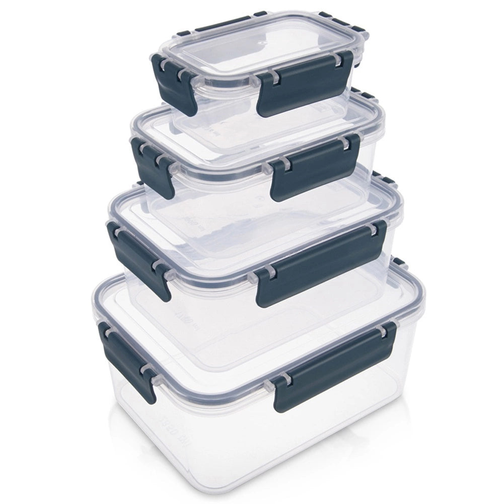 Airtight Food Storage Containers Set, 4 Sizes, BPA-Free