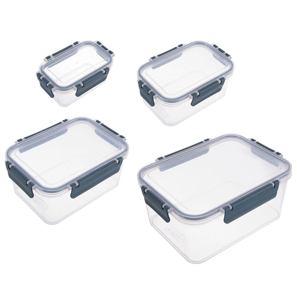 Airtight Food Storage Containers Set, 4 Sizes, BPA-Free