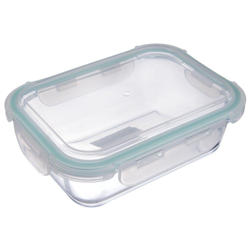 Airtight glass container for food storage - fridge, freezer, oven, microwave